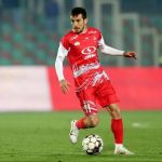 لحظه به ثمر رسیدن گل اول پرسپولیس به خیبر توسط فرشاد احمدزاده + فیلم