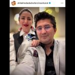 عکس جدید عاشقانه شیلا خداداد و همسرش پزشکش