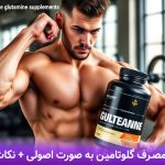 نحوه مصرف مکمل گلوتامین چگونه است ؟