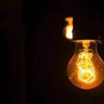 لحظه قطع برق در نشست خبری استاندار گلستان