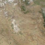 جدیدترین تصویر ناسا از دریاچه ارومیه / چشم ایران ناپدید شد
