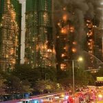 کشته شدن ۵۵ نفر بر اثر آتش سوزی در هنگ کنگ