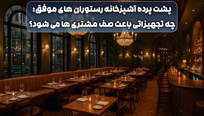 پشت پرده آشپزخانه رستوران های موفق؛ چه تجهیزاتی باعث صف مشتری ها می شود؟